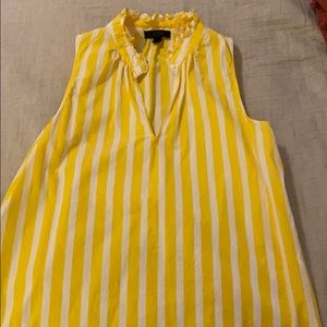 J Crew sleeveless blouse